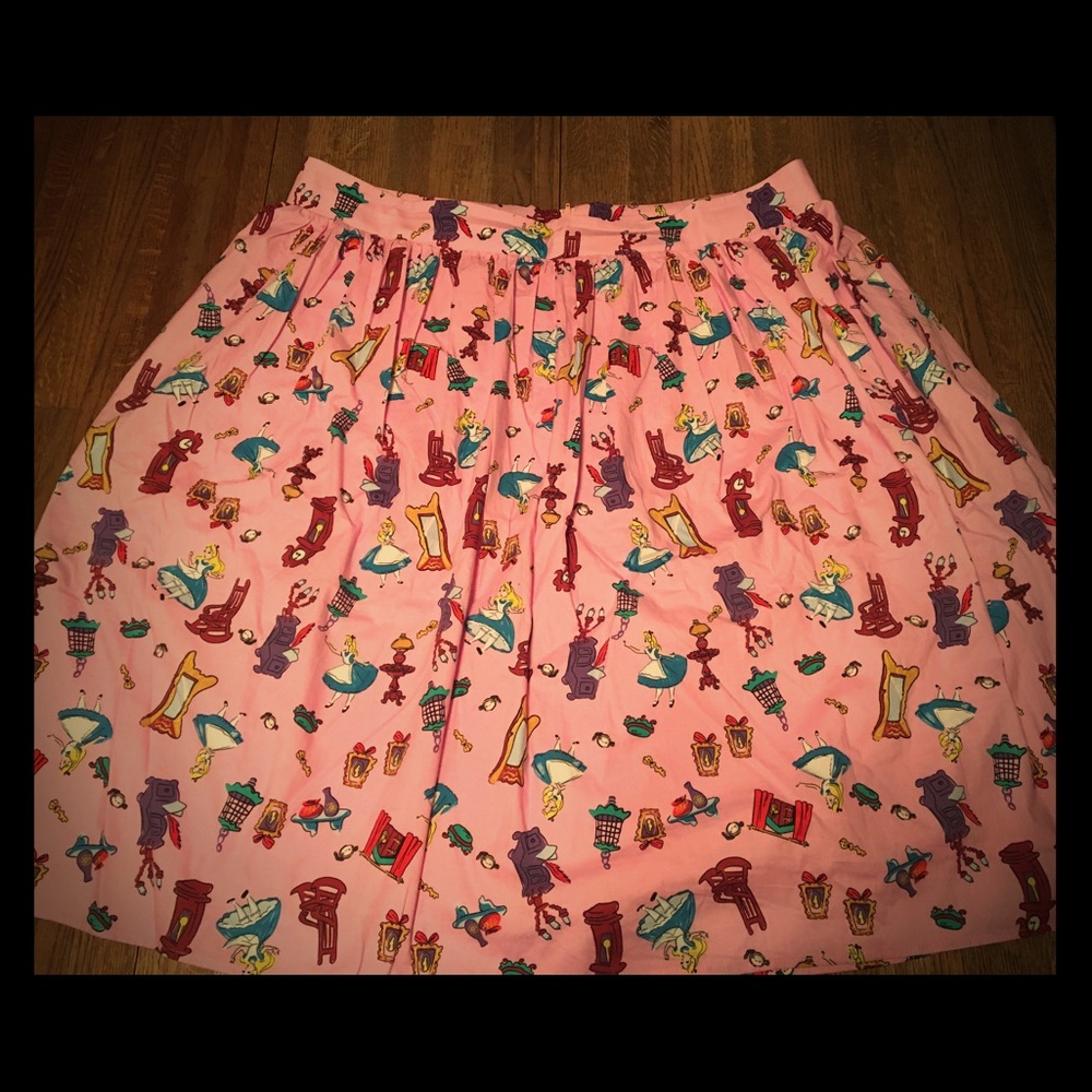 “Alice in Wonderland” skirt